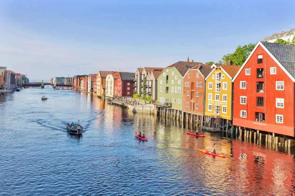 Appartamento City View & Central Location Trondheim Esterno foto